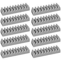 LEGO 테크닉 뉴 라이트 랙 기어 1x4 피스 브릭 마인드스톰 NXT 로봇 모음 팩 ev3 (10개, 한개옵션0