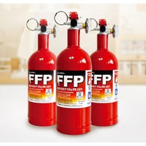 자동차소화기 co2 미니 분말 휴대용소화기 0.5kg, 상세페이지 참조, 1개
