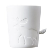 머그컵 KINTO 킨토 MUGTAIL 고양이 16242, 사슴, 1개