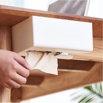 부착형 티슈 케이스 원하는 위치에 간편설치 키친타올 홀더 키친타올케이스 티슈케이스, 1개