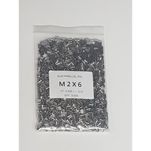 일제 SUS PARALLEL PIN 파라렐핀 평행핀 M2, M2 x 25 mm(50EA)