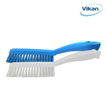 VK-41953 폭이 좁은 자루솔 하드 파랑 청소도구 빗자루 이물질 세척솔
