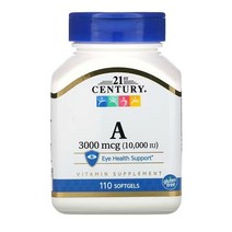 21센츄리 비타민A 3000mcg(10000IU) 소프트젤 110정