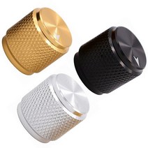 13x13mm 알루미늄 손잡이 모래 돌풍 널링 손잡이 솔리드 가공 금속 손잡이 전위차계 손잡이 볼륨 오디오 조, 01 Silver