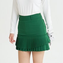 여성 골프치마 언발 이중 주름 스커트 빅사이즈 골프웨어 골프복