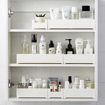 욕실장 다용도 수납정리함 4size M사이즈, 색상