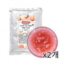 (2개)앤드로스 화이트피치 리플잼 1kg x 2개, 2개