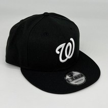 New Era 워싱턴 내셔널스 950 조절형 블랙 스냅백 뉴에라 캡 - NWT