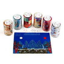 전통의멋 안경닦이-일월오봉도 외국인선물한국기념품