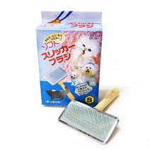 강아지 고양이 죽은털제거 슬리커 빗 M 애견슬리커 털날림브러쉬 강아지브러쉬 고양이빗 단모종빗 털갈이빗