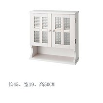 식탁위수납 미니 원목 그릇장 찻장 양념수납장, E타입(2문+소형+화이트컬러)