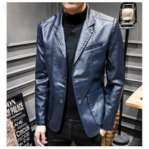 남자 남성 라이더 이태원 가죽 레더 정장 자켓 워싱 재킷