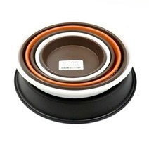 특대형 기본 화분받침대 10호 31cm 2개 미니정원 pe, 흰색