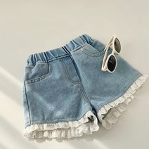 앨리홈 레이스데님쇼츠
