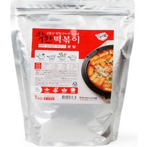 서진네 착한떡볶이분말(매운맛) 1kg(50인분) 쿡잼, 1개, 1kg