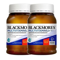 뉴질랜드 블랙모어스 Blackmores Multi For 50+ 50세이상 멀티비타민 서스테인드 릴렉스 150정, 2팩