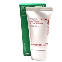 이니스프리 톤업 노세범 선스크린 EX SPF50+ PA++++, 1개, 60ml
