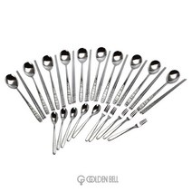 [골든벨] 무지개 샌딩수저 종합세트, 단품, 단품