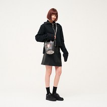 육심원 미니쌍떼백 블랙루나