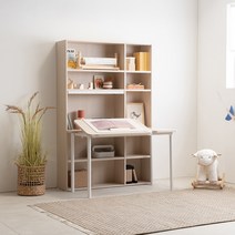 [최대14%앱쿠폰]꼼므주니어 각도조절 전면책상