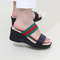 제이슈 마리앙 경량 통굽 뮬 슬리퍼 6cm