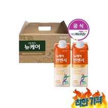 선물포장 인핸서 200ml x 18팩 암환자 영양식 환자식 암환자영양 균형영양, 선물포장 뉴케어 인핸서 200ml x 18팩 /오메가