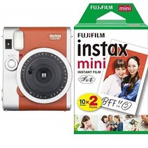 후지필름 instax mini LiPlay 인스탁스 미니 90+사은품 필름, 후지필름 인스탁스 미니 90 브라운 +사은품 필름