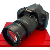 캐논 렌즈 DSLR 2.2x Telephoto Zoom Lens for Canon EOS Rebel T7i Camera with 18-55mm