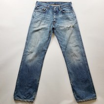 리바이스 501 청바지 찢청 워싱 데님 사이즈31