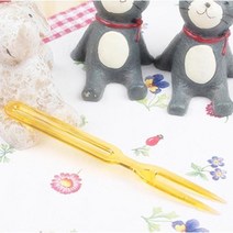 TB 일회용 칼라포크 아이스골드 8.8cm 벌크 1박스, 1개
