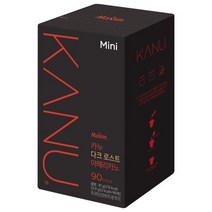 카누 미니 다크 로스트 아메리카노, 0.9g, 100개