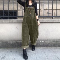 바디프로필컨셉 하이레그 여름 점프 수트 Kaftan 코듀로이 오버올 여성용 봄 슈트 ZANZEA 캐주얼 서스펜더 하렘 팬츠 솔리드 Rompers Femme Oversize