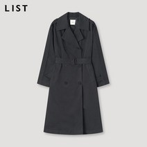 리스트 코튼 모던 더블 트렌치코트 TWWBYM70030 CH