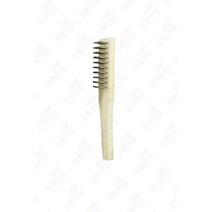 국산 와이어브러쉬 철브러쉬 와야브러쉬 목브러쉬 나무브러쉬, 대, 철사, 20개