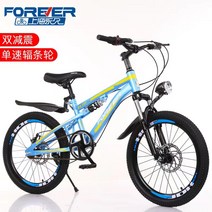 팻바이크 전기자전거 자전거 짐받이, 20 촌, 남황색-전후쌍감진 전후쌍접시찰 바퀴살론 단속