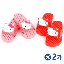 헬로키티 입체 물빠짐 욕실화x2개 가벼운욕실화 아동용욕실화 물빠짐욕실화 예쁜욕실용품 예쁜욕실화 화장실슬리퍼 ★jun☆a, ※­선택:핑크▣