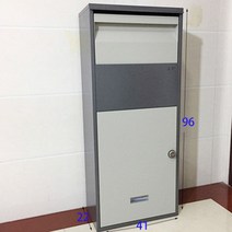 무인 택배함 보관함 스마트무인택배 빌라 원룸 우편함 주택 택배사물함 택배보관함 가정용 단독, 그레이96x41x22