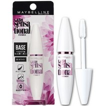 로레알 MAYBELLINE NEW YORK 메이블린 뉴욕 래쉬 센세이셔널 프라이머 01 화이트 [마스카라 베이스] [일본 발송], 단일