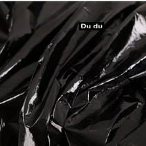 방수 방수원단 50*142cm Tyvek 컬렉션 호흡 종이 의류 세탁 원단 비탄성 방수 DIY, 09 Super bright black