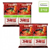 [풀무원]가락 짬뽕우동 425.8g (2인)x4개, 단품