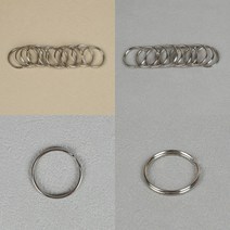 실버 카드링 10P 2.5CM 문구링 쇠링 고리링 카드보관링 고리링 카드고리 메모철링 문구링