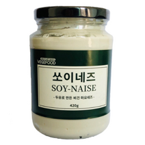 베지푸드 냉장 쏘이네즈 두유로만든 비건 마요네즈 420g, 1개