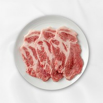 자연식탁 미국산 대패목살(냉동) 구이용 목심 바로굽는 고기 500g 1kg 2kg 1팩, 500g x2팩(1kg)