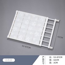 싱크대뒷선반 부엌 주방 다기능 수납 정리선반 캐비닛 스토리지 렉 랙 파티션, 화이트2