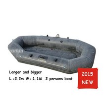 2인용 낚시 카약 물놀이 고무 튜브 보트 표류를 위한 Pvc 배를 낚시하는 2 인 팽창 식 배 rwing 표류