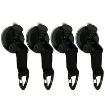 차량어닝타프 차량어닝 차량어닝탠트 차량어닝레일 4pcs 야외 흡입 컵 앵커 고정 후크, 4개