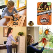 위센티브 양면 테이프 25.4MMX1.52M 투명 접착력강한테이프 양면접착테이프 자국안남는테이프