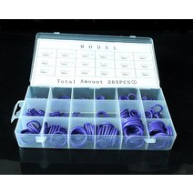 용접용품 용접기 자동차 에어컨 압축기 고온 방지 씰링 고무 링 R134A 265pcs O-링, 한개옵션0