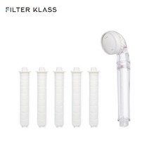 [비에스리빙] [BS리빙] 필터클라스 듀벨 샤워애 샤워기 호환 녹물필터 5개, 단품