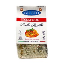 Giusto Sapore Italian Risotto - Seafood - All Natural Gluten Free No Added Salt Premium Gourmet Riso, 1